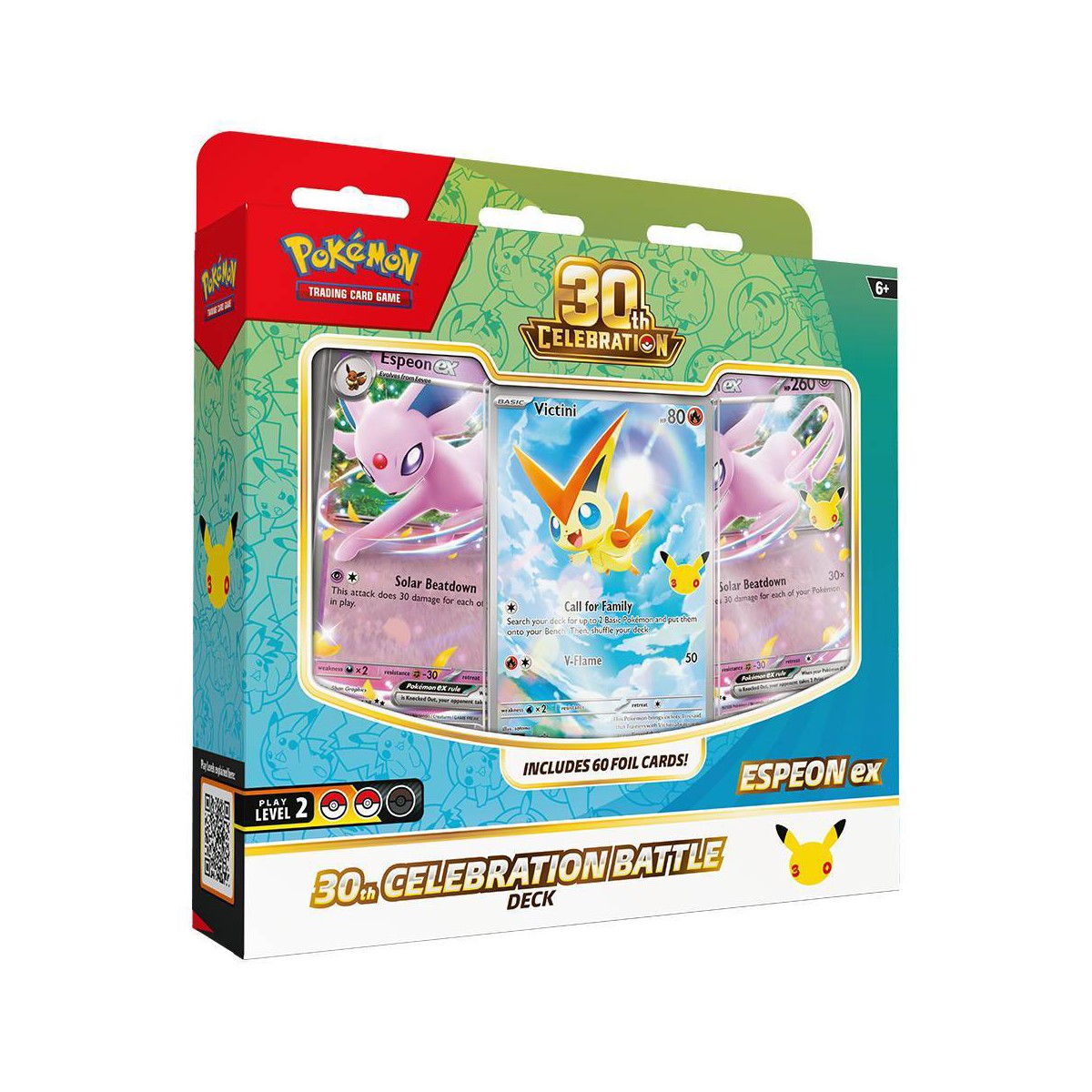 Pokemon 30th Celebration Battle Deck Espeon ex