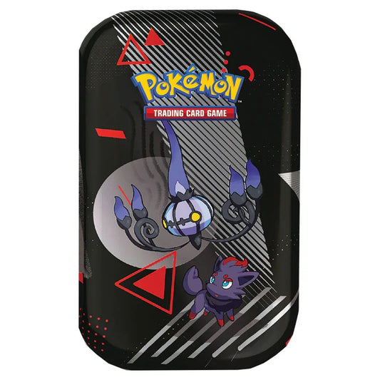 Violet Black Bolt & White Flare Unova mini tin