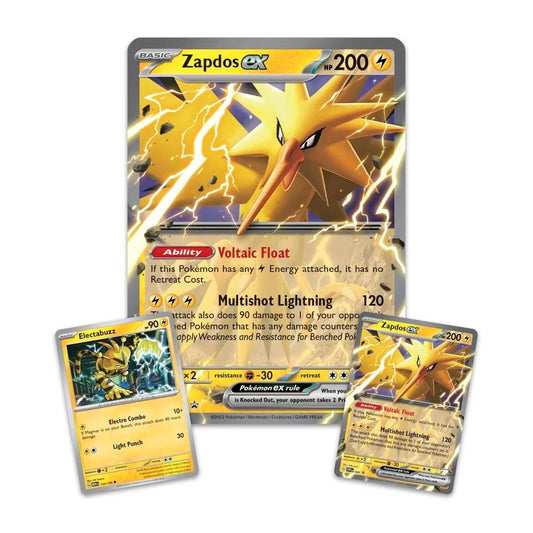 Pokémon 151 Zapdos ex Collection