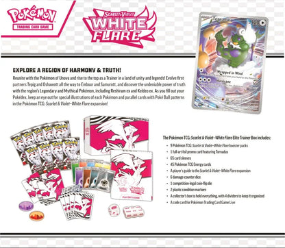 White Flare ETB Elite Trainer Box