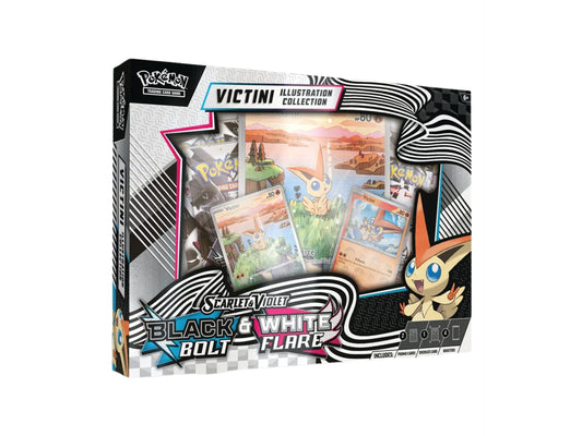 Black Bolt & White Flare Unova Victini Illustration Collection